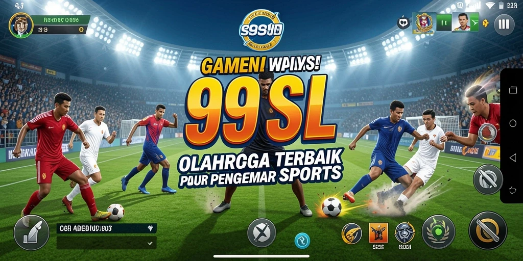 Tampilan gameplay seru dari 99SL dengan karakter olahraga.