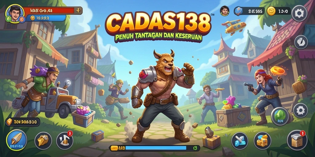 Tampilan dinamis dari gameplay seru CADAS138.