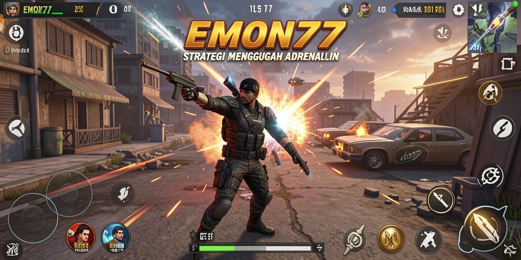Tampilan gameplay yang menarik di EMON77, penuh strategi dan aksi.