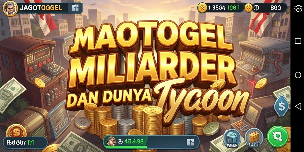 Tampilan gameplay mendebarkan di JAGOTOGEL dengan berbagai pilihan bisnis.
