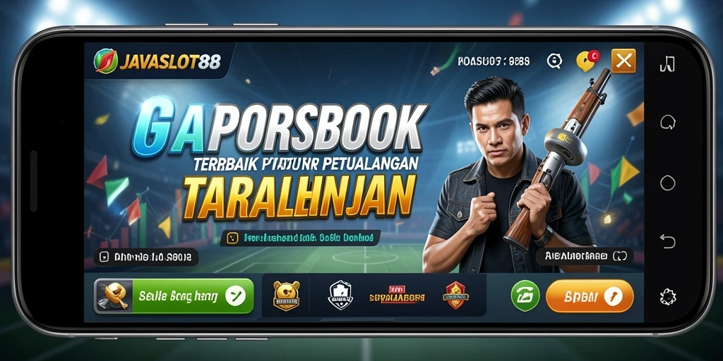 Tampilan gameplay <strong>JAVASLOT88</strong> dengan berbagai pilihan taruhan olahraga.