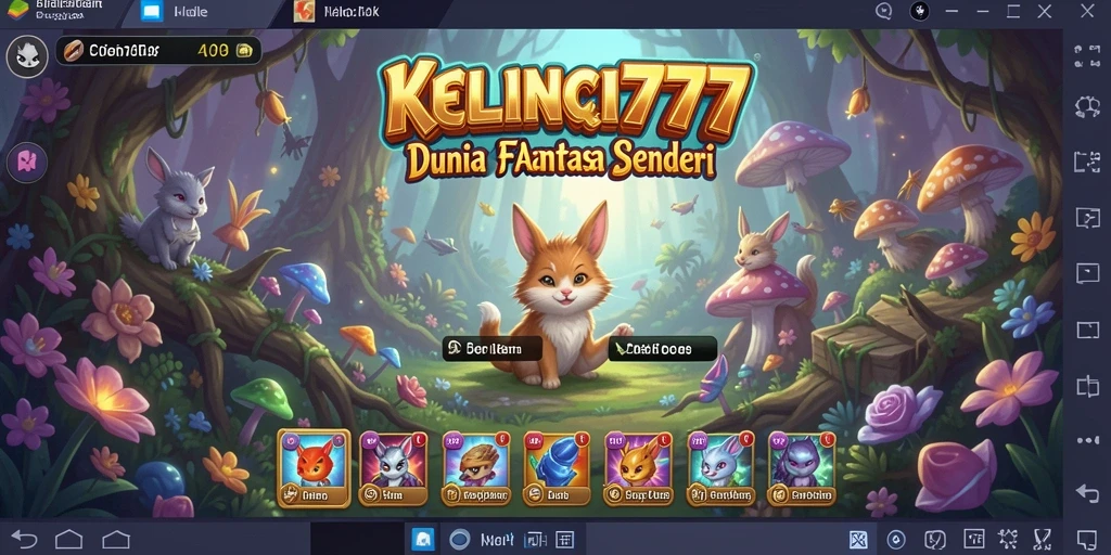 Screenshot gameplay KELINCI777 yang penuh warna dan interaktif.